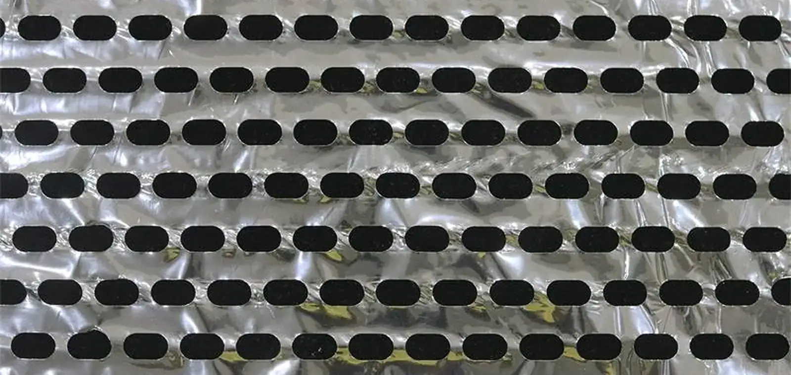 Macro view of Jiamei perforated ventilated stretch film