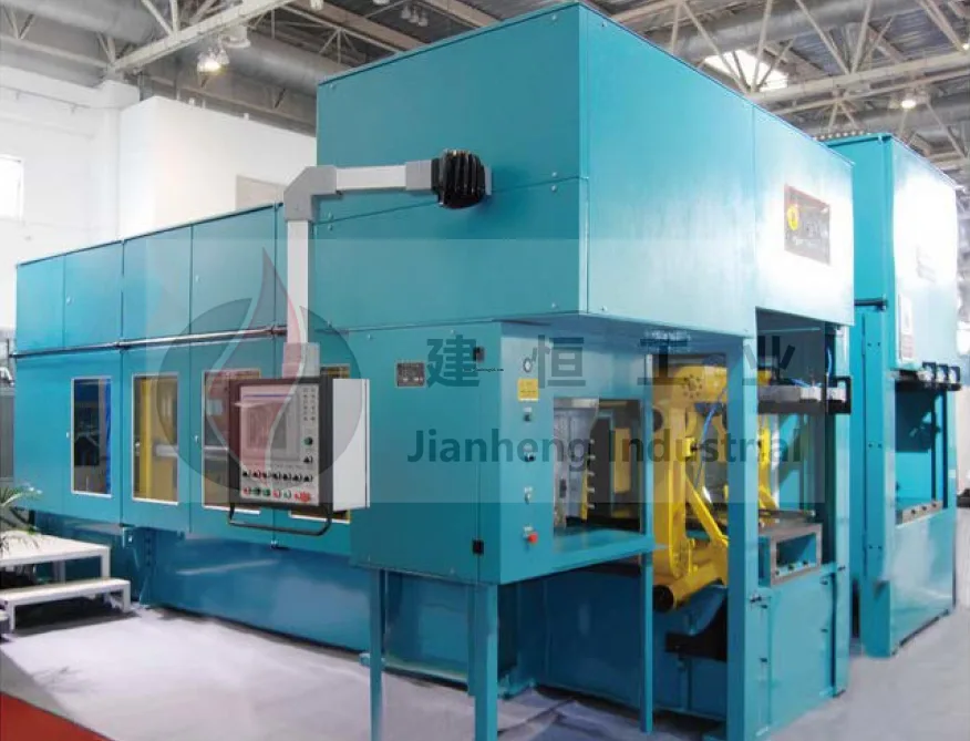 Auto vertical flaskless line
