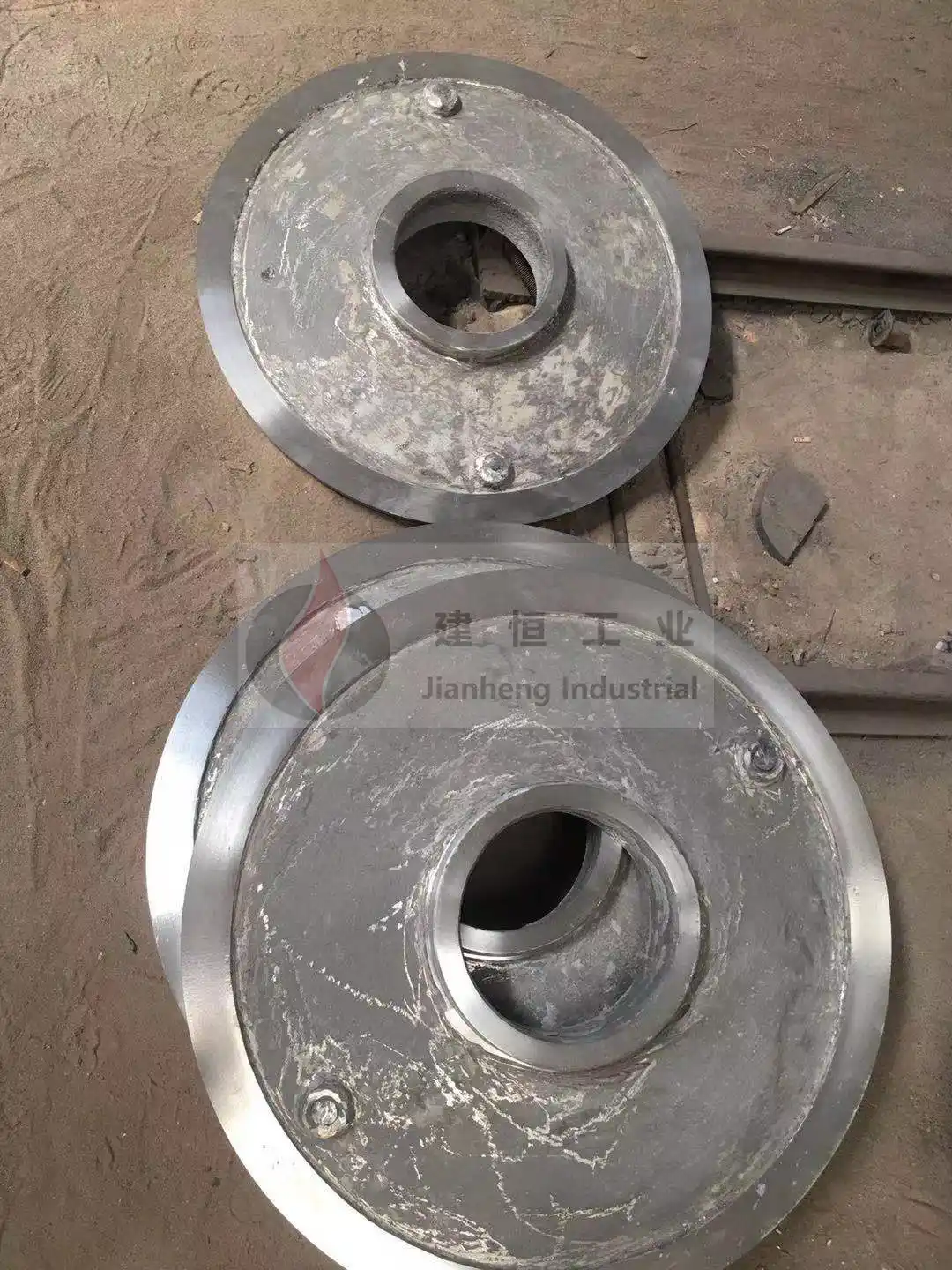 No-bake coating on Hi Cr