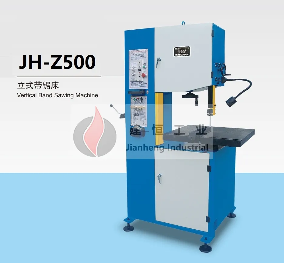 Vertical sawing machine
