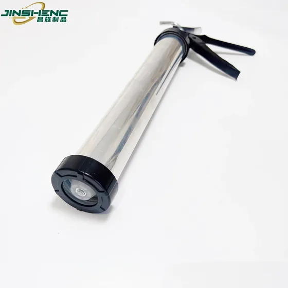 JS-8607 16 inch aluminium alloy sausage silicone caulking gun view 5
