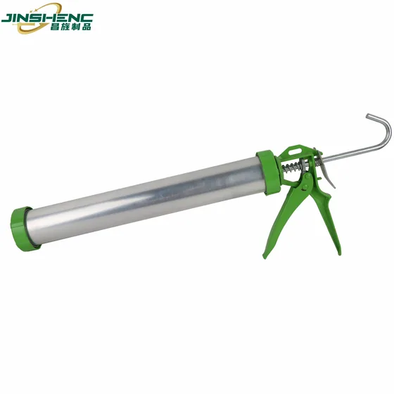 JS-8607 16 inch aluminium alloy sausage silicone caulking gun view 4