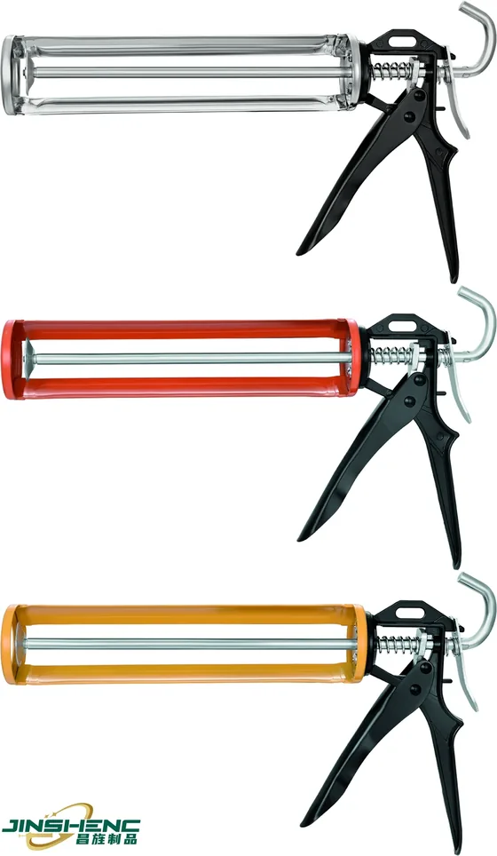 JS-8604 9 inch cartridge silicone sealant gun caulking gun view 2