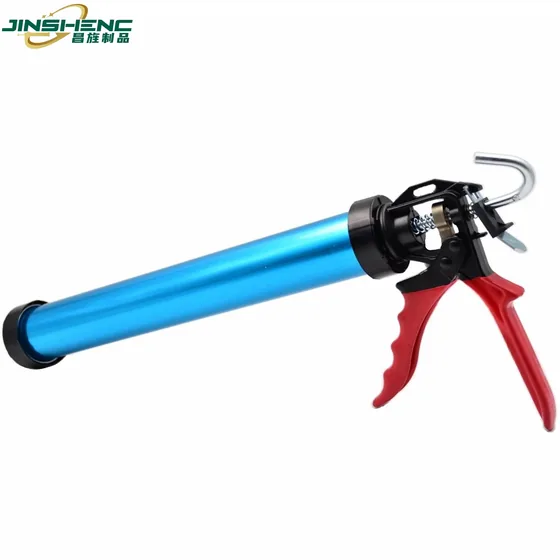 JS-8608-A 16 inch heavy duty silicone sealant gun sausage caulking gun view 2