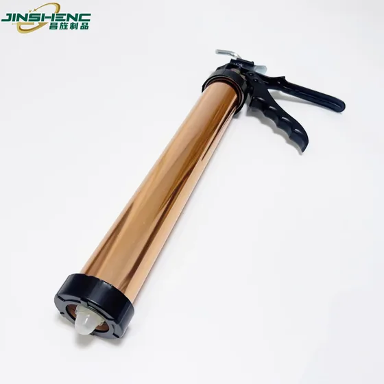 JS-8608-A 16 inch heavy duty silicone sealant gun sausage caulking gun view 3