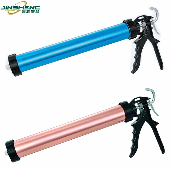 JS-8608-A 16 inch heavy duty silicone sealant gun sausage caulking gun product photo