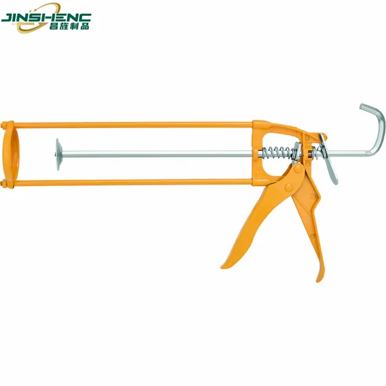 JS-8602 9" iron handle silicone rod frame skeleton gun product photo