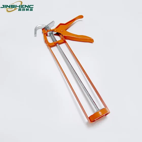 JS-8603 9 inch iron handle and sheet iron frame skeleton gun view 4