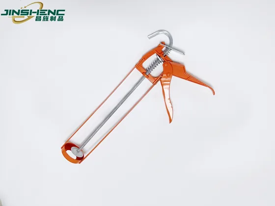 JS-8603 9 inch iron handle and sheet iron frame skeleton gun view 2