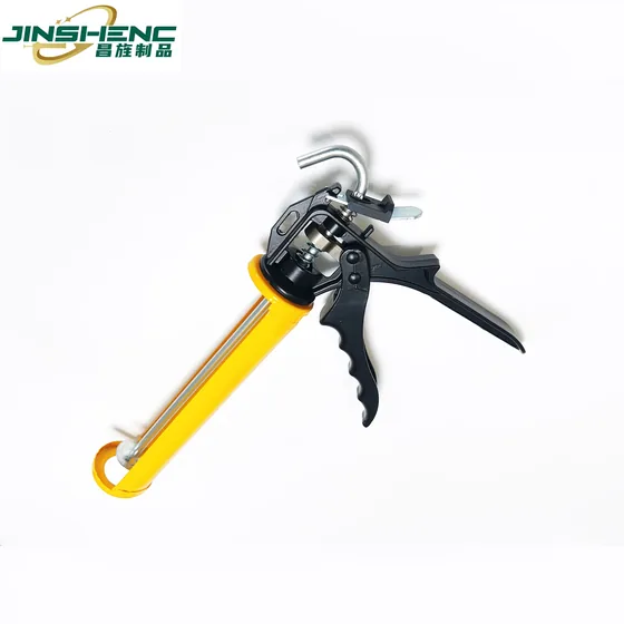 JS-8605 Professional 9 inch heavy duty cartridge silicone gun with alluminum alloy handle view 3
