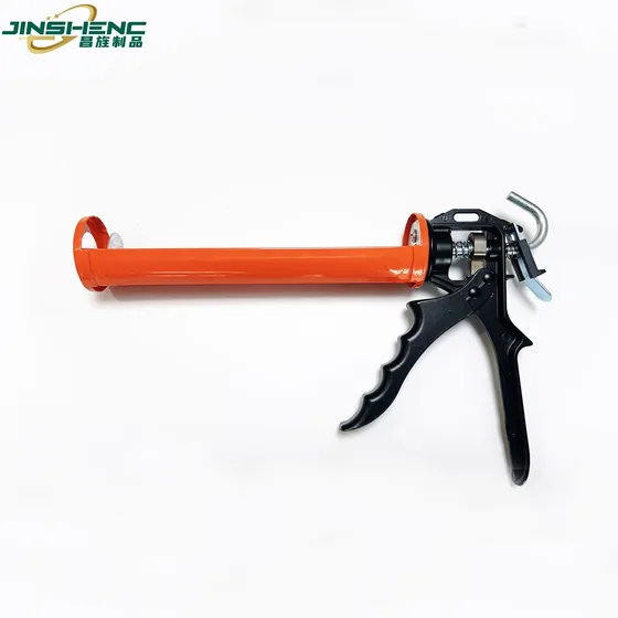 JS-8605 Professional 9 inch heavy duty cartridge silicone gun with alluminum alloy handle product photo