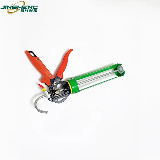 JS-8622-A Heavy duty 3-bearing silicone gun for catridge silicone sealant view 3