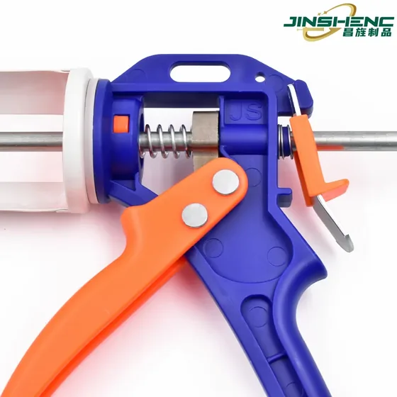 JS8630-2 Patented Self-Locking Thickened Plunger Glass Adhesive Gun (Designed for Bottle-Packaged Glass Adhesive) view 2