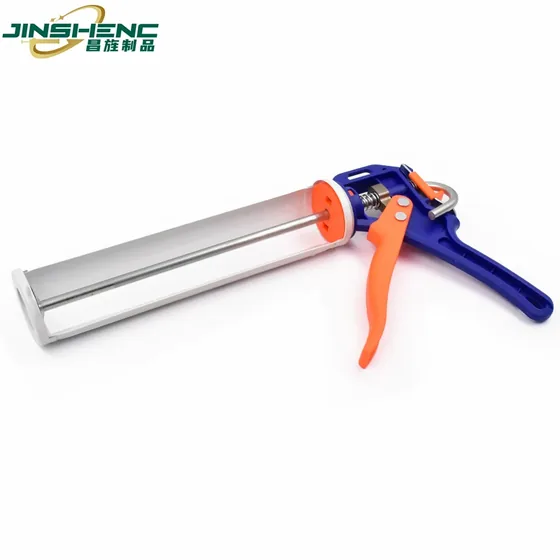 JS8630-2 Patented Self-Locking Thickened Plunger Glass Adhesive Gun (Designed for Bottle-Packaged Glass Adhesive) view 3