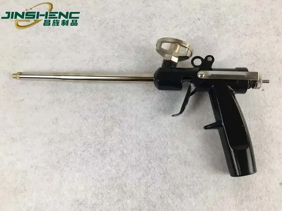 JS8621-E Black Handle Metal Foam Gun view 2