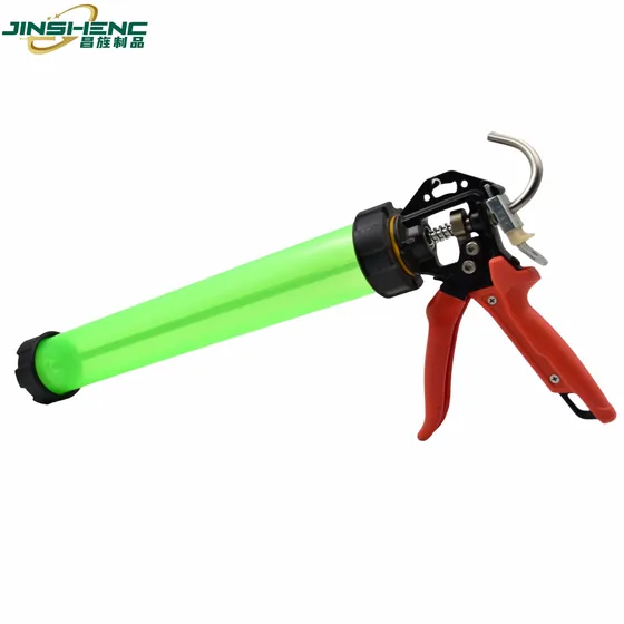 JS8623-B 16 inch 600ml heavy duty plastic silicone sealant gun caulking gun product photo