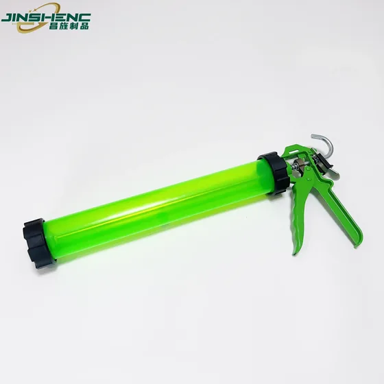 JS8623-A 16 inch 600ml heavy duty plastic silicone sealant gun caulking gun view 4