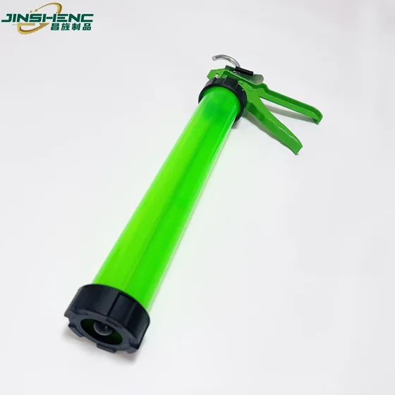 JS8623-A 16 inch 600ml heavy duty plastic silicone sealant gun caulking gun view 5