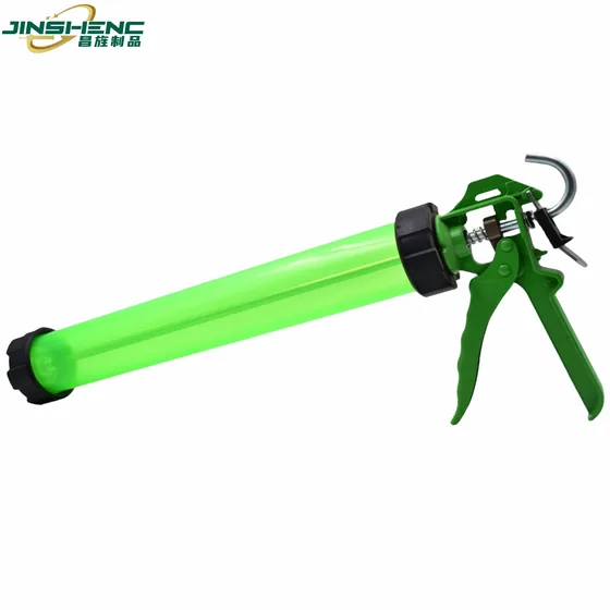 JS8623-A 16 inch 600ml heavy duty plastic silicone sealant gun caulking gun product photo