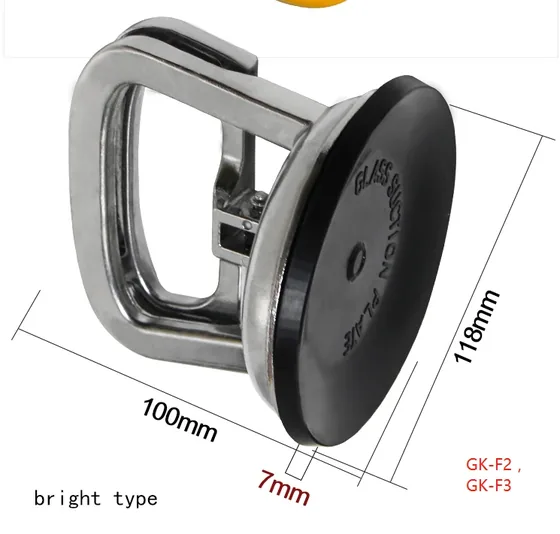 JS8641 Aluminum alloy suction cup single glass vacuum suction cup view 2