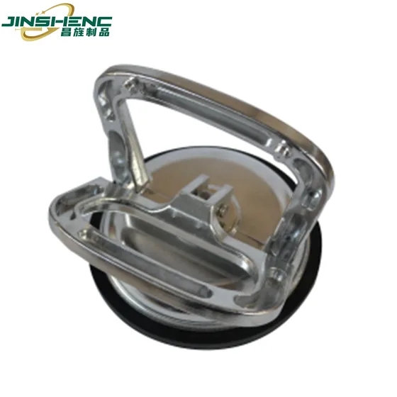 JS8641(Silver) – Silver Aluminum Alloy Single Glass Suction Cup product photo