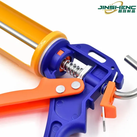 JS8630 Patented Self-Locking Glass Adhesive Gun (Designed for Bottle-Packaged Glass Adhesive) view 2