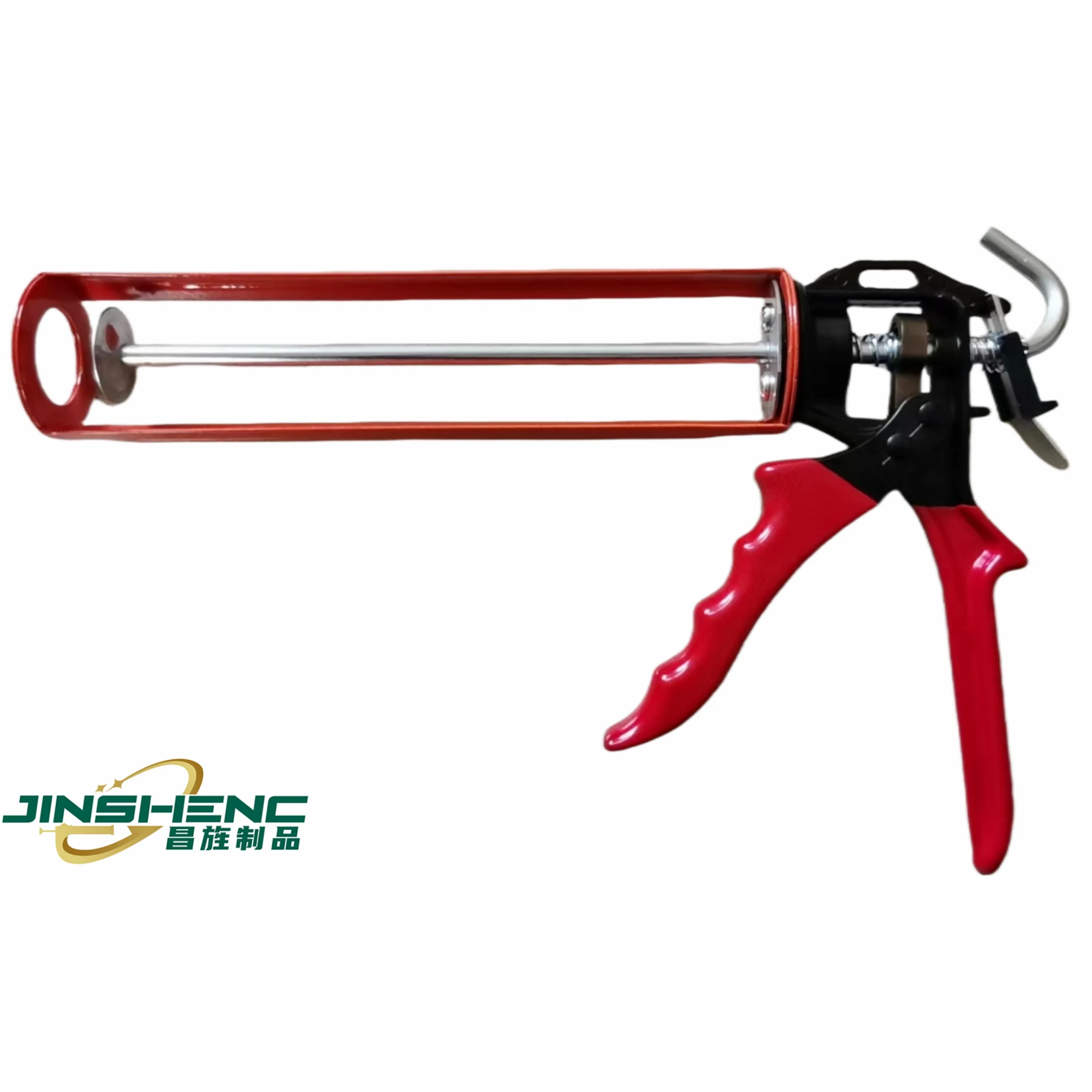 JS-8606 Professional 9 inch heavy duty cartridge silicone gun with alluminum alloy handle