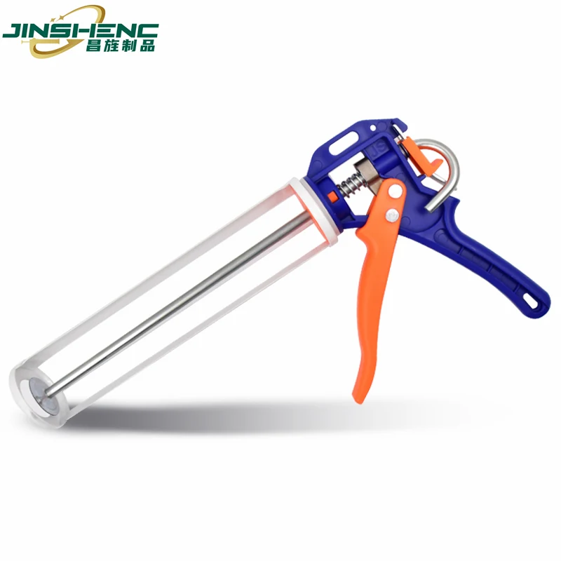 JS8630-2 Patented Self-Locking Thickened Plunger Glass Adhesive Gun (Designed for Bottle-Packaged Glass Adhesive)
