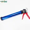 JS8608-B Heavy duty aluminum alloy caulking gun silicone sausage gun with red trigger