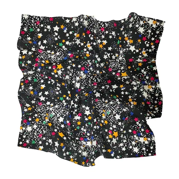 100% Mulberry Silk Crepe De Chine Scarves 60 X 60cm Square Silk Necherchief for Lady