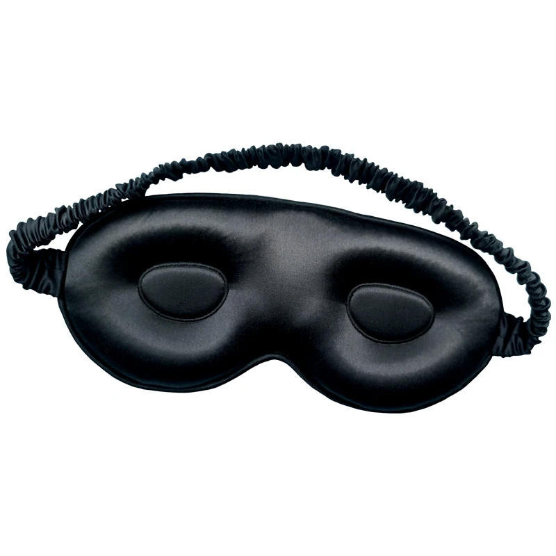 Luxury Silk Contour Sleep Mask 3D Sleeping Eyemask for Travel ,Nap