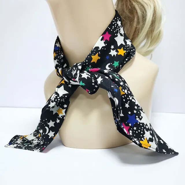 100% Mulberry Silk Crepe De Chine Scarves 60 X 60cm Square Silk Necherchief for Lady detail view