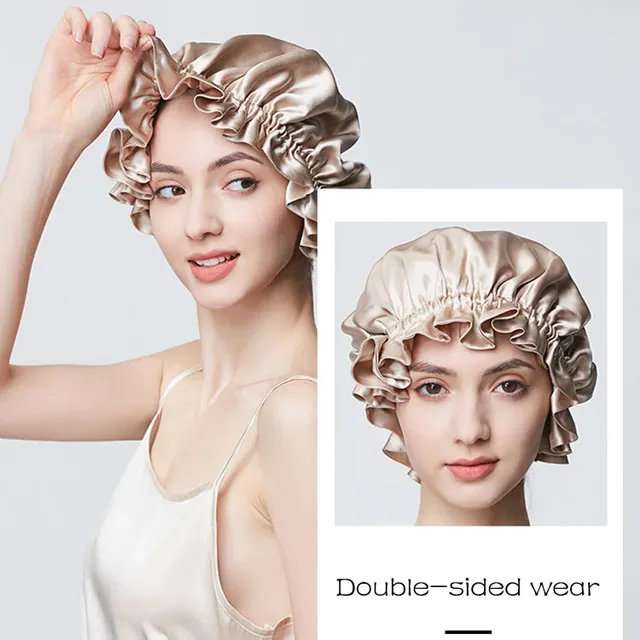 19mm Silk Bonnet Double Layers for Sleep packaging view