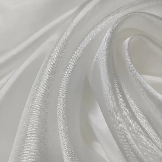 55Inch White 5mm Silk Habotai Silk Paj for Paniting and Dyeing alternate colourway