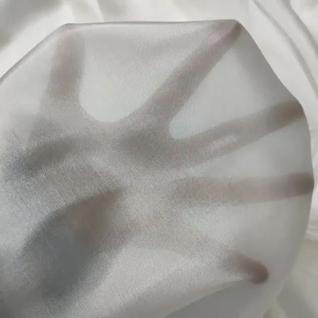 55Inch White 6mm Silk Paj Fabric Silk Habotai packaging view