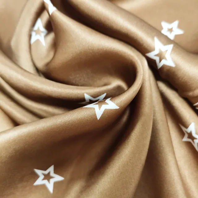 Fashion Cashew Design Printed Silk Scarves Retro Style Charmeuse Silk Scarves Square Scarf styling view