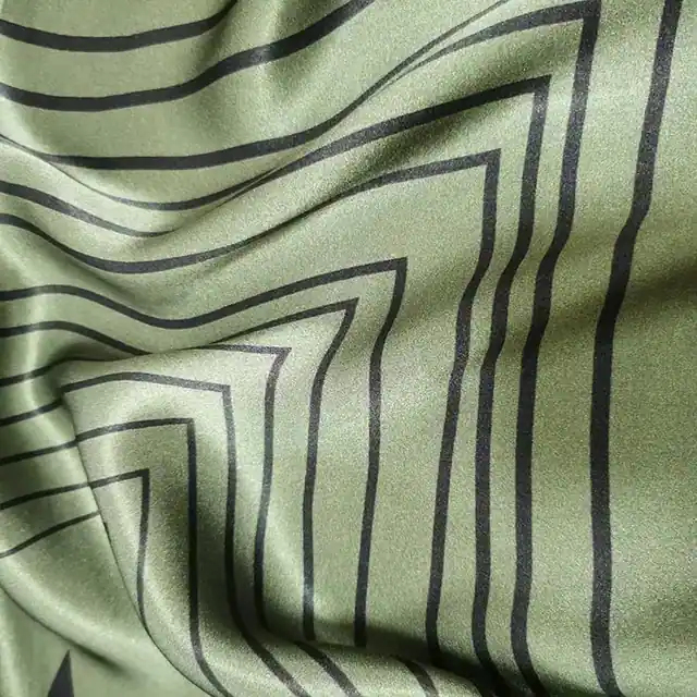 Luxury 100% Silk Scarf for Lady 12mm Silk Charmeuse Bandana alternate colourway