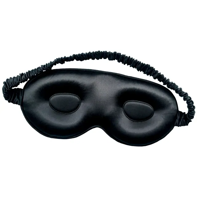 Luxury Silk Contour Sleep Mask 3D Sleeping Eyemask for Travel ,Nap