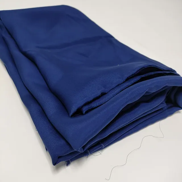 Navy Blue 16mm Silk Mulberry Fabric alternate colourway