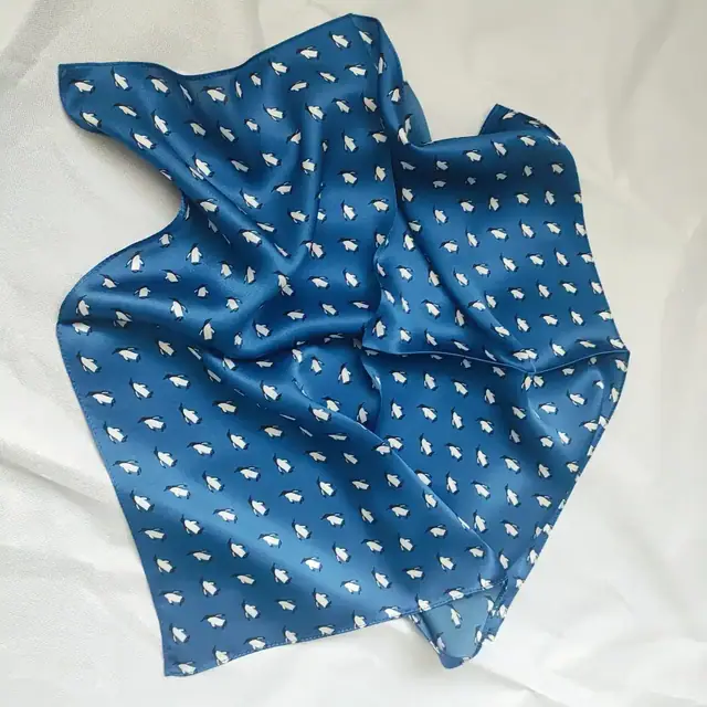 Penguin Silk Neck Scarf packaging view