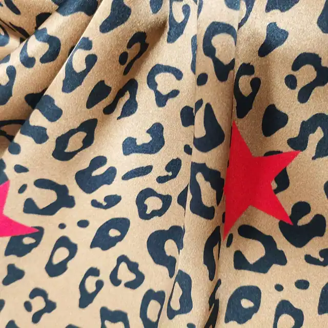 Printed Charmeuse Silk Scarves Square Smooth Silk Scarves for Women flat lay