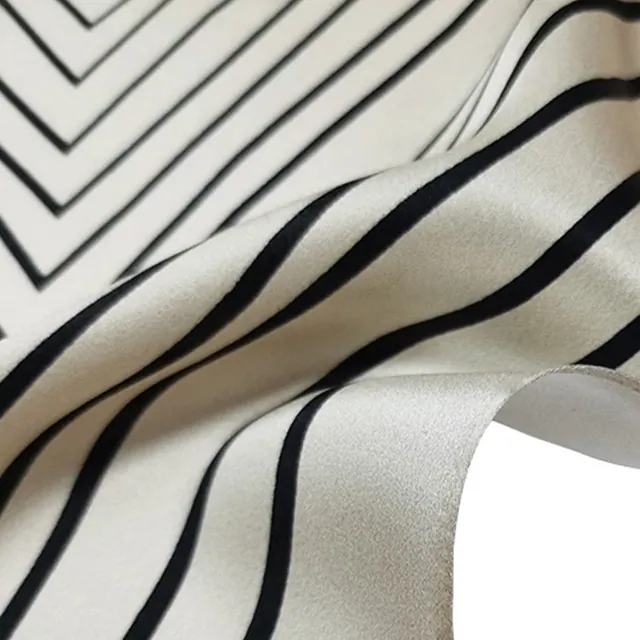 Pure Silk Scarf for Women 12mm Silk Charmeuse Hijab alternate colourway