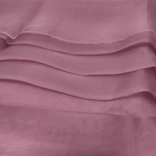 Purple 5mm Silk Organza Fabric 59Inch alternate colourway