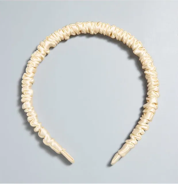 Thinner Head Band 1cm Silk Hair Band packaging view