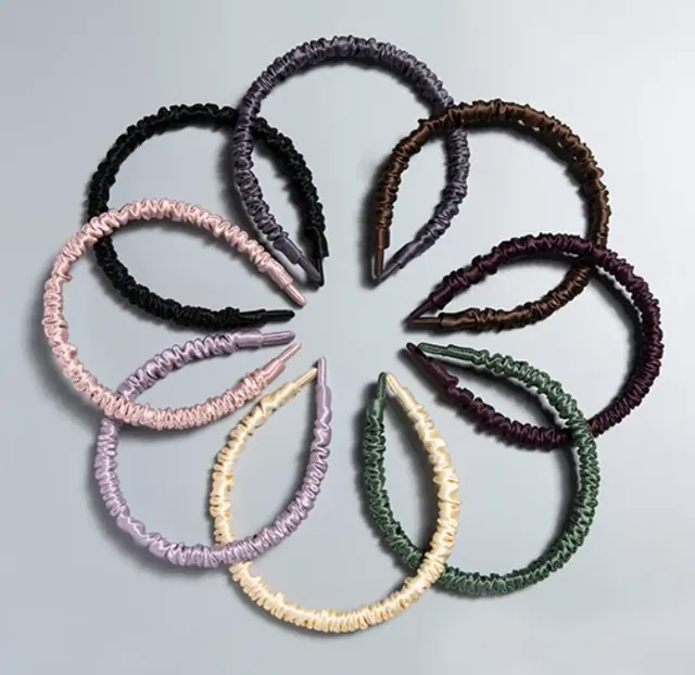Thinner Head Band 1cm Silk Hair Band detail view