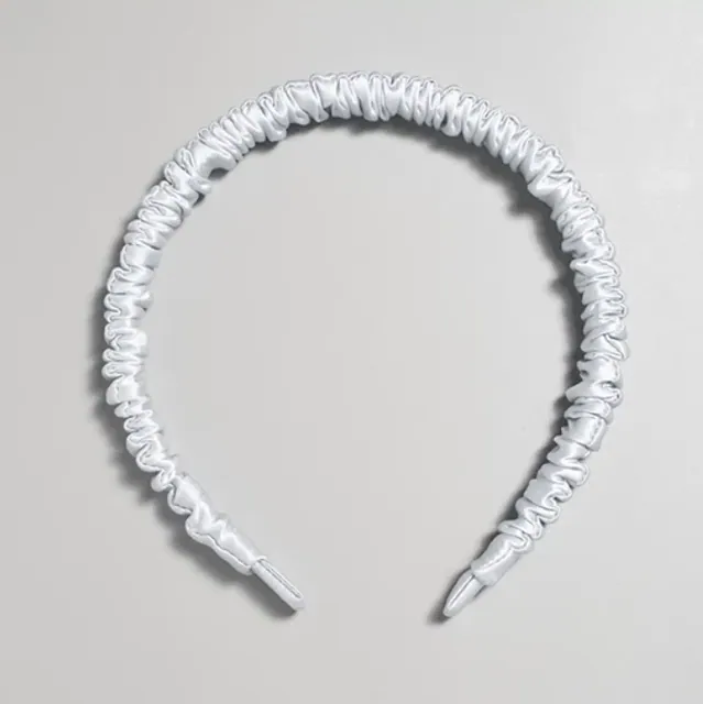 Thinner Head Band 1cm Silk Hair Band close up