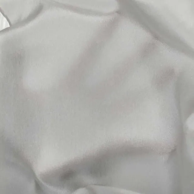 White 12mm Silk Habotai 45Inch styling view