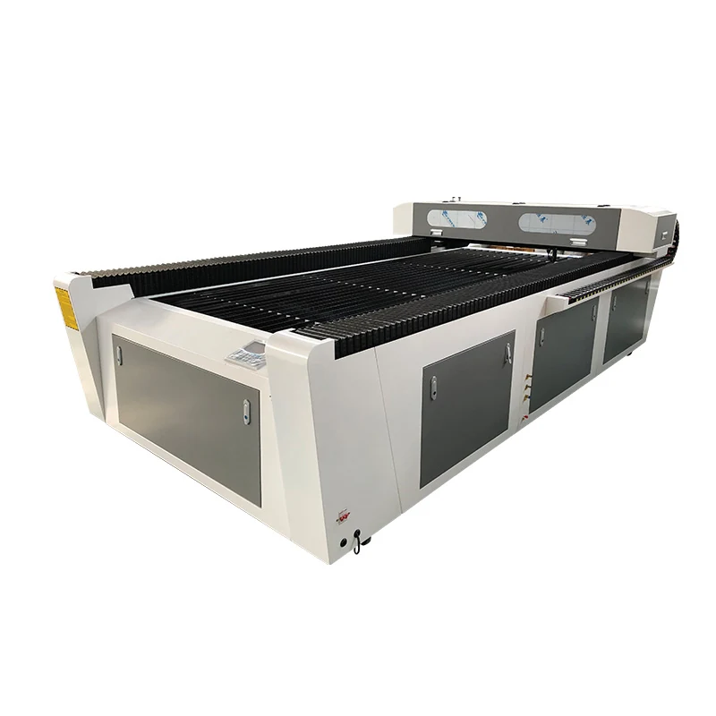 Close up of Reci laser tube and S&A water chiller system