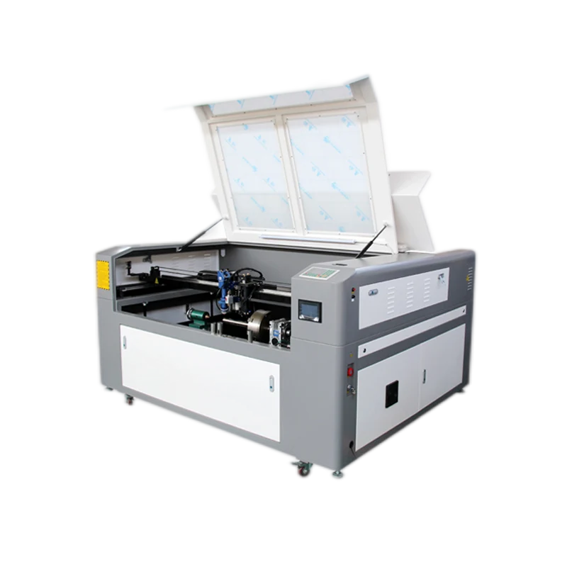 Hybrid laser cutting machine cutting metal and nonmetal materials