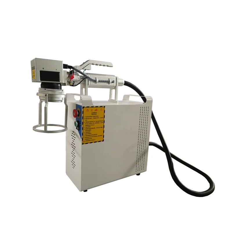 Handheld fiber laser marker unit and control software interface